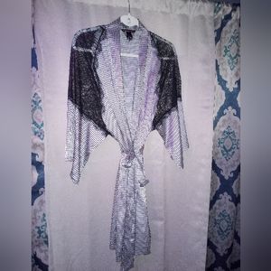 Victoria's Secret Houndstooth Robe M